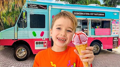 Chris and Niki explore Mom's ice cream truck