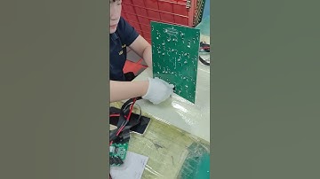 LED Module Testing & Calibration Process #LEDManufacturing #LEDDisplay #LEDProduction #TechFactory