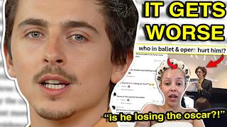TIMOTHEE CHALAMET IN MORE TROUBLE (doja cat calls him out)
