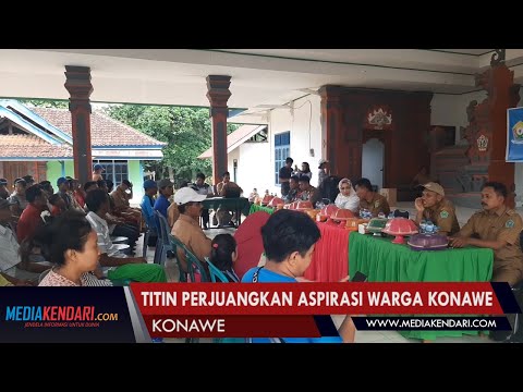 Titin Perjuangkan Aspirasi Warga Konawe