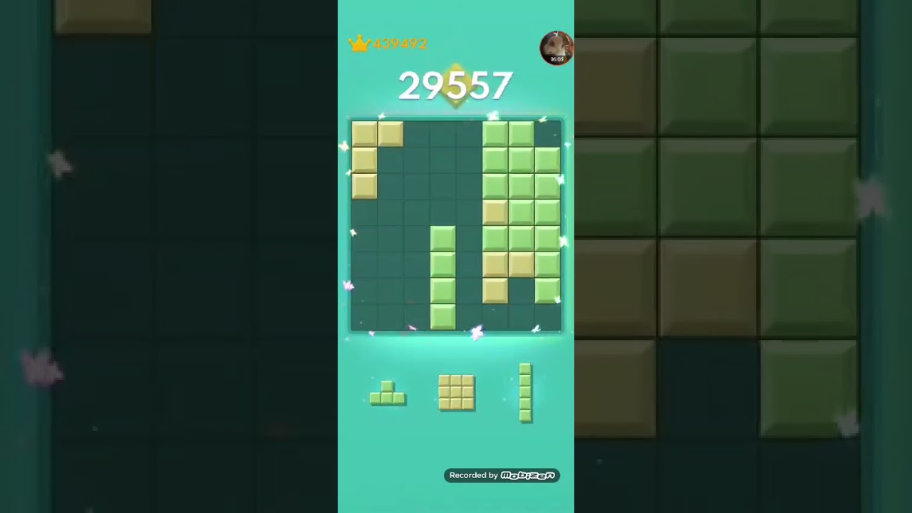 Jogando Block blast pra voces