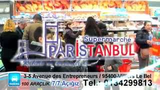 Supermarche ParisIstanbul FRANSA-PARIS SUPER MARKET TV Spot Masaüstü Relam HD Resimi