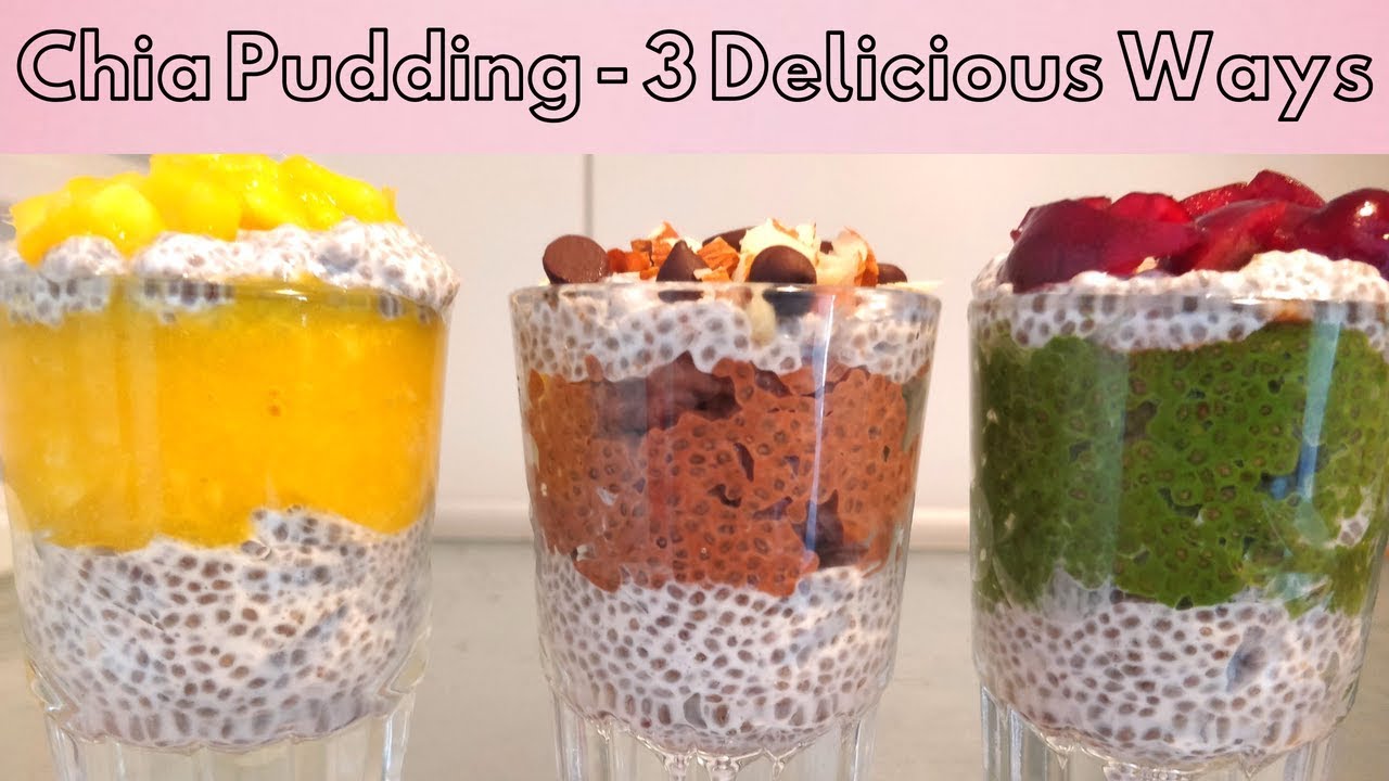 Healthy Chia Pudding Recipe 3 Delicious Ways | Healthy Breakfast Ideas | TheHungryGypsy - YouTube