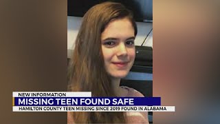 Missing teen found safe