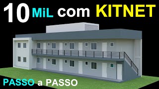 KITNET: 2 projetos para ganhar 10 Mil todo mês