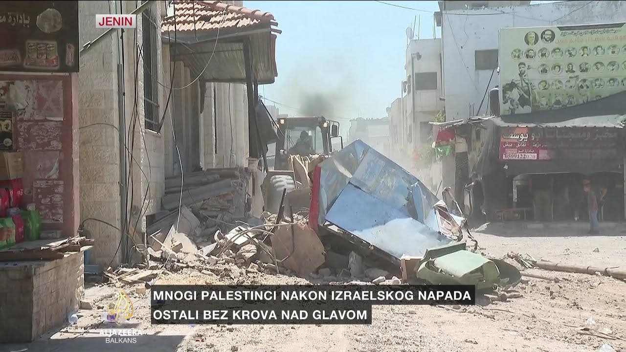 يحاول سكان جنين إصلاح الأضرار التي لحقت بهم جراء الهجوم الإسرائيلي الأخير