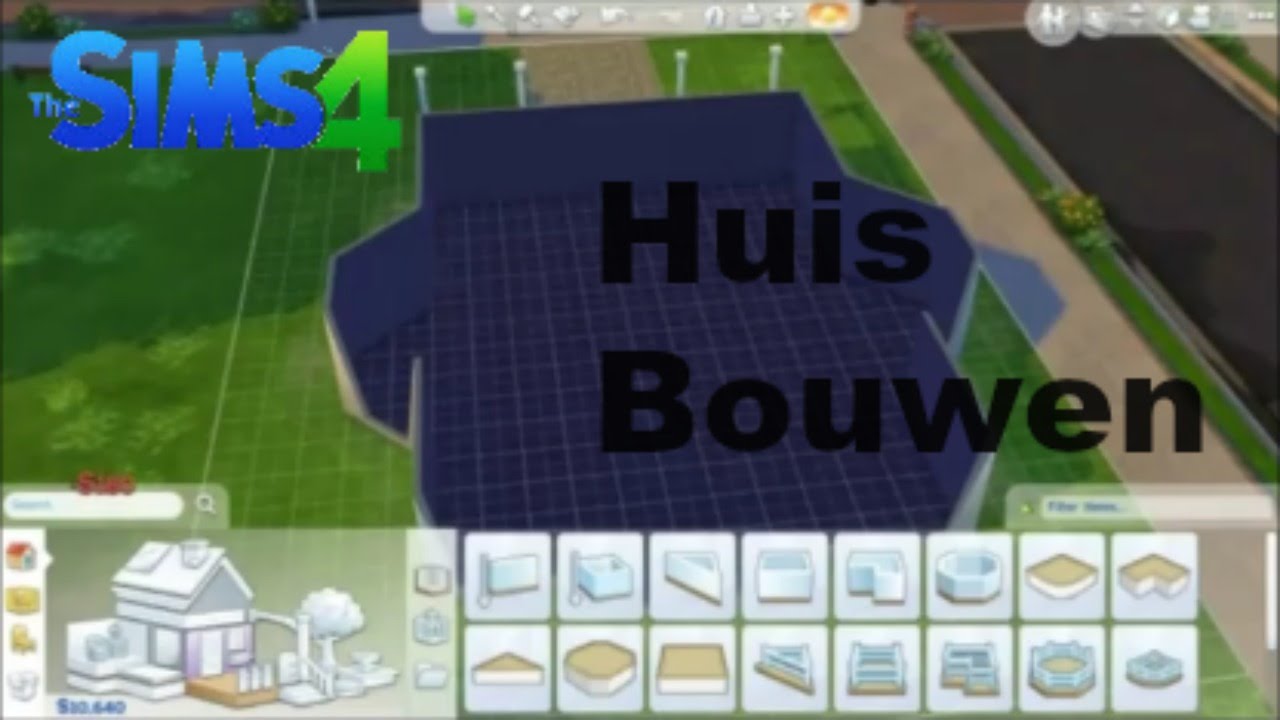 The Sims 4 Huis Bouwen Dutch - YouTube