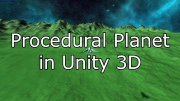 Procedural planet in Unity3D