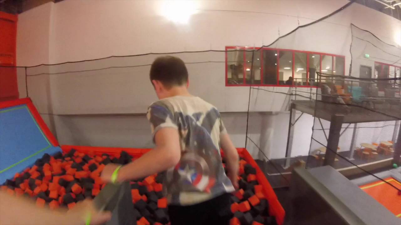 Better Extreme Trampoline Park W/GoPro. YouTube