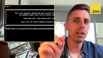 What is a .env.vault file