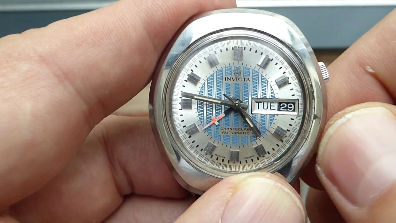 Invicta Chanteclair AS 5008 Automatic Wrist Alarm Made in Ecuador - Armbandwecker