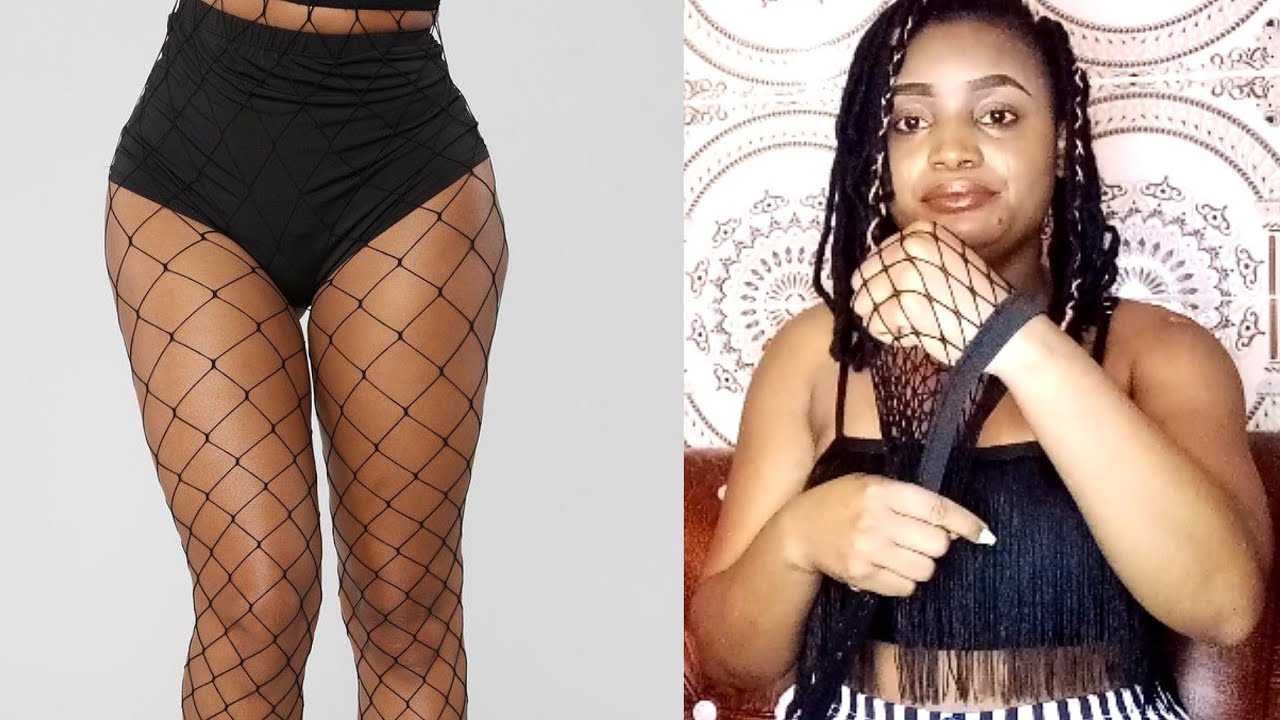 Fishnet tights review Try On Haul! | Fashion vlog | Augustine ChiChi | 2021