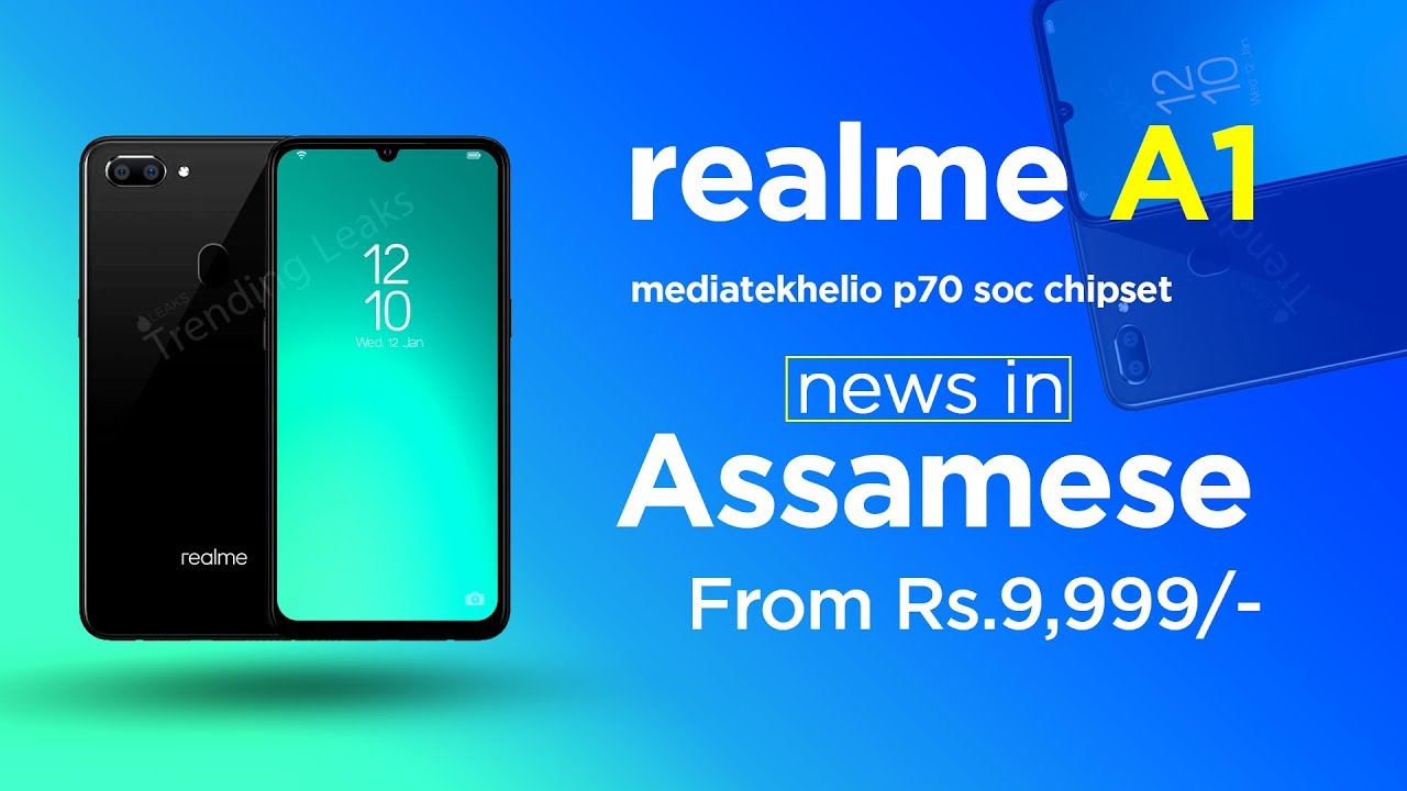 RealMe A1 official - features, specifications, price and launch date in India !!