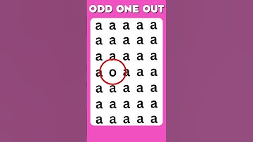 Find The Odd One Out - 45 #shorts #oddoneout  #findthedifference