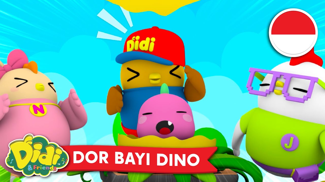 Dor Bayi Dino | Lagu Anak Indonesia Lucu | Didi & Friends Indonesia