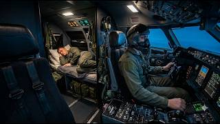 How B-2 Pilots SLEEP on 40 HOUR Missions Without Landing
