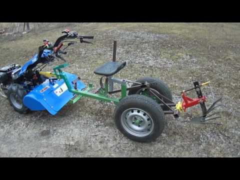 Video: Cărucior De Bricolaj Pentru Un Tractor în Spate: Desene Ale Unui Basculant Autopropulsat Autopropulsat. Cum Se Fac Frâne?