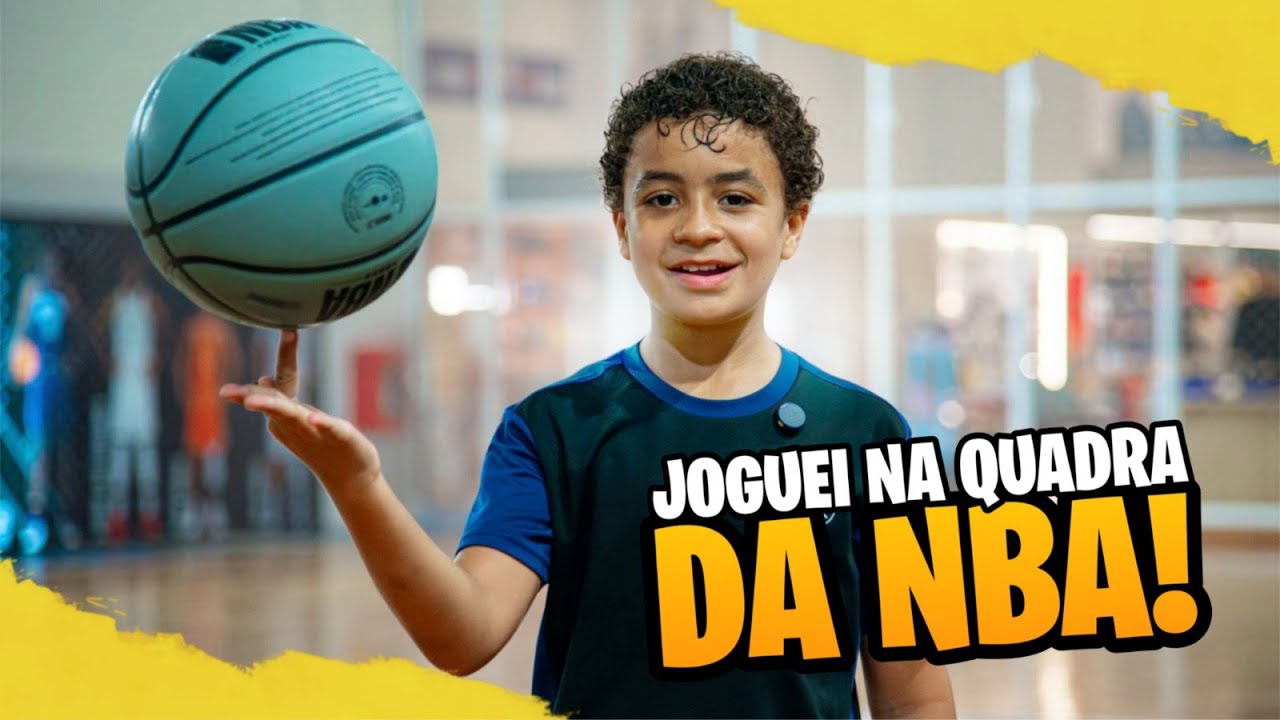 DESAFIO DE BASQUETE COM A GALERA DA ESCOLA DA NBA 🏀