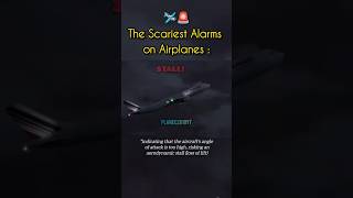 The Scariest Alarms on Airplanes 🛩️🚨 || (Read Description) #shorts