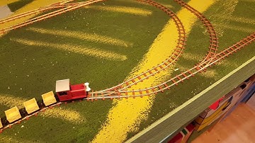 MiniTrains new track system - Run-test forward through switches