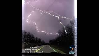 Real Storm Chasers Intercept: Stockton to Bolivar Coverage 3/6/26
