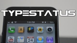 TypeStatus | Cydia Tweak: Know when you're receiving a text via speech bubble on Status Bar screenshot 4
