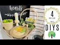 🌿((NEW)) 4 DIYS~FARMHOUSE Chic~Dollar Tree DECOR CRAFTS 🌿Episode 23 Olivias Romantic Home