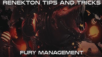 Renekton Tips and Tricks #3 Fury Management