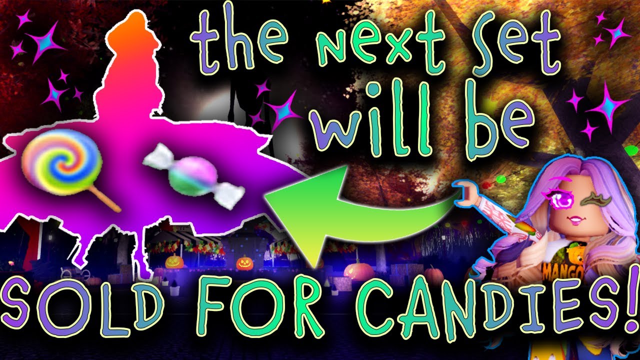 New SET Will Be SOLD FOR CANDIES!🎃Royale High Halloween 2021!👻Royale