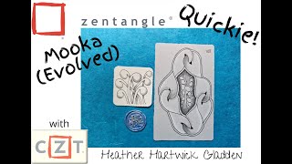 Mooka (Evolved) | Zentangle® Quickie