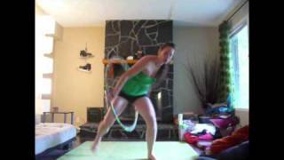 continous sliding door/ continuous vertical step through hoopdance turorial with BABZ!