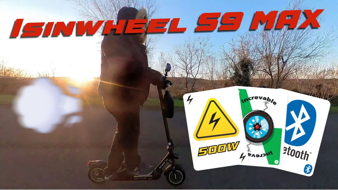 Isinwheel S9 Pro : test, avis et présentation de la trottinette