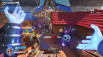 Overwatch - Sigma POTG Triple kill