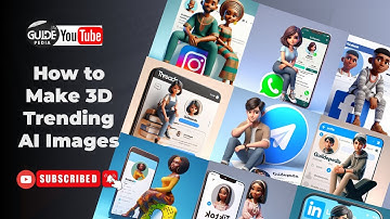 How to Make Trending AI Image Free with Microsoft Bing | 3D Animated Character |  Social Media Image