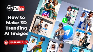 How To Make Trending Ai Image Free With Microsoft Bing 3D Animated Character Social Media Image