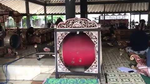 Gamelan at the Kraton, Yogyakarta, Java in Indonesia. Jan 30, 2018
