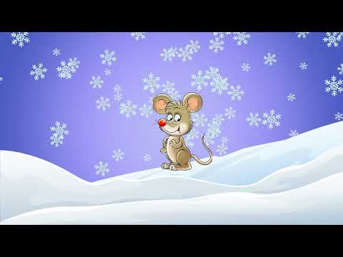 Вихід МИШКИ на зимове свято розвага заняття дитсадок зима мишка казковийперсонаж свято
