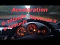 Toyota mr2 0160 kmh acceleration smt