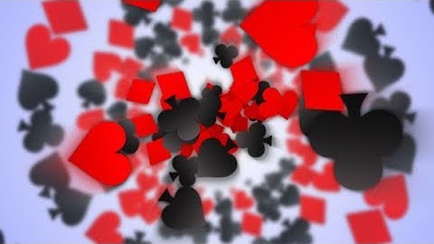 Three Falling Poker Card Symbols (3 Videos) | Videohive Project Templates