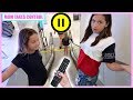 PAUSE & MUTE CHALLENGE !!! MOM TAKES CONTROL FOR 24 HOURS | SISTER FOREVER