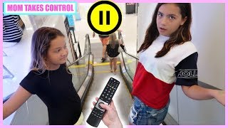 PAUSE & MUTE CHALLENGE !!! MOM TAKES CONTROL FOR 24 HOURS | SISTER FOREVER