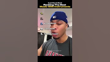 Ranking The Best Music With Instruments