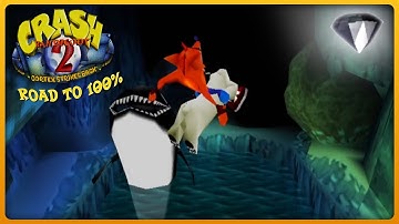 Crash Bandicoot 2: Cortex Strikes Back (PS1) - TTG #2 - Level 26 - Totally Bear (Gem)