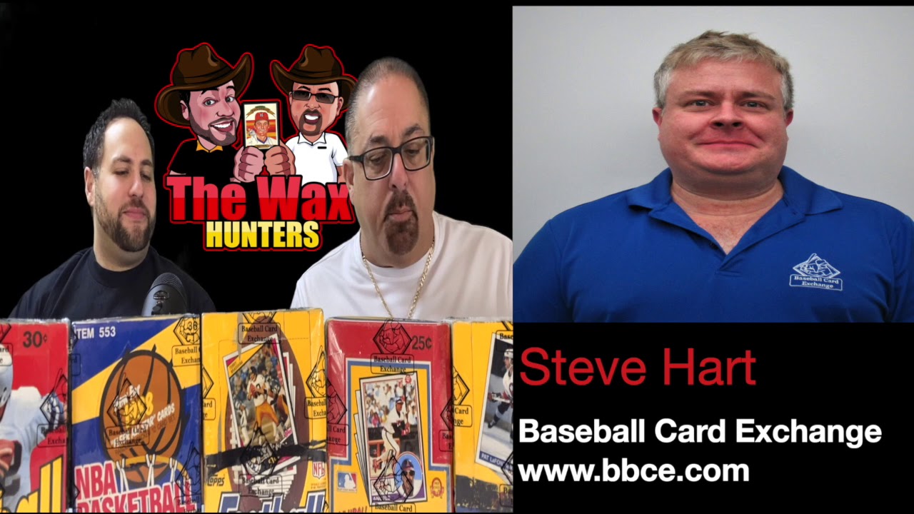 The Wax Hunters Interview Steve Hart of Baseball Card Exchange YouTube