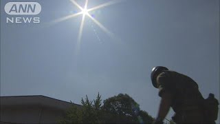 「雨の心配はないけど今度は・・・」　避難所は暑さ対策(17/07/13)