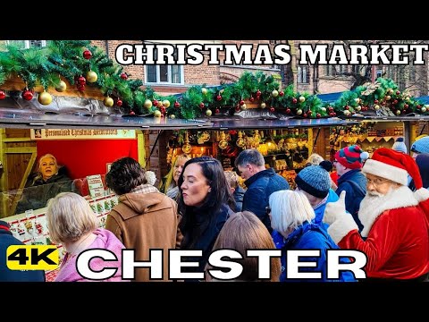 CHESTER Christmas Market 2023 ENGLAND United Kindom