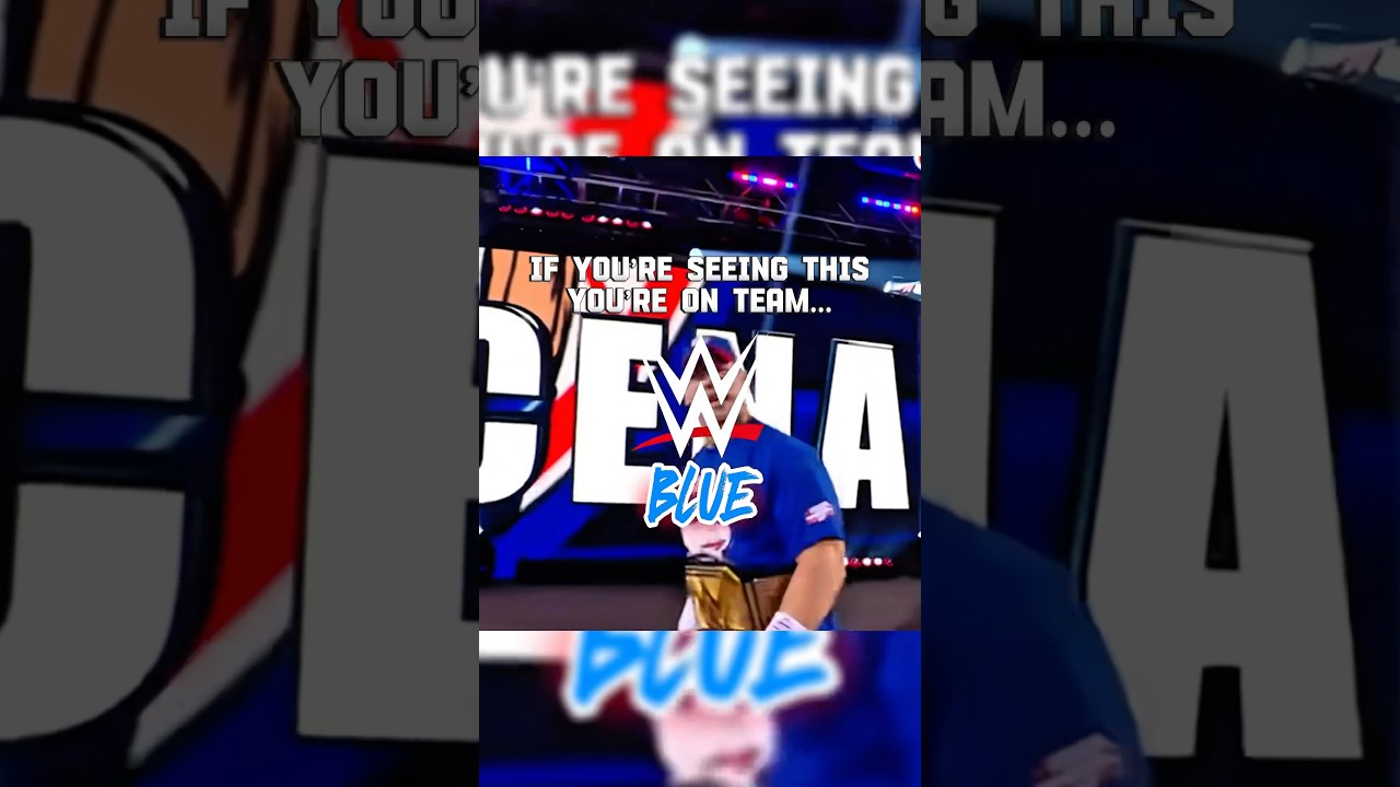WWE TEAM BLUE‼️ 