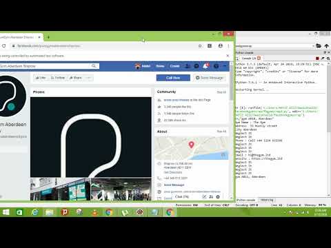 Facebook Profiles Scraping using Python | FB Automation - Python 🔥