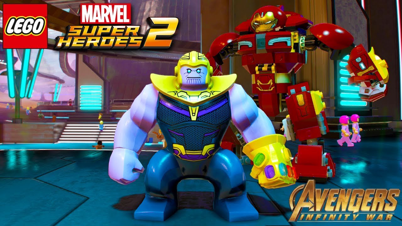 Lego Marvel Superheroes 2 All Avengers Infinity War Characters Unlocked Free Roam Gameplay