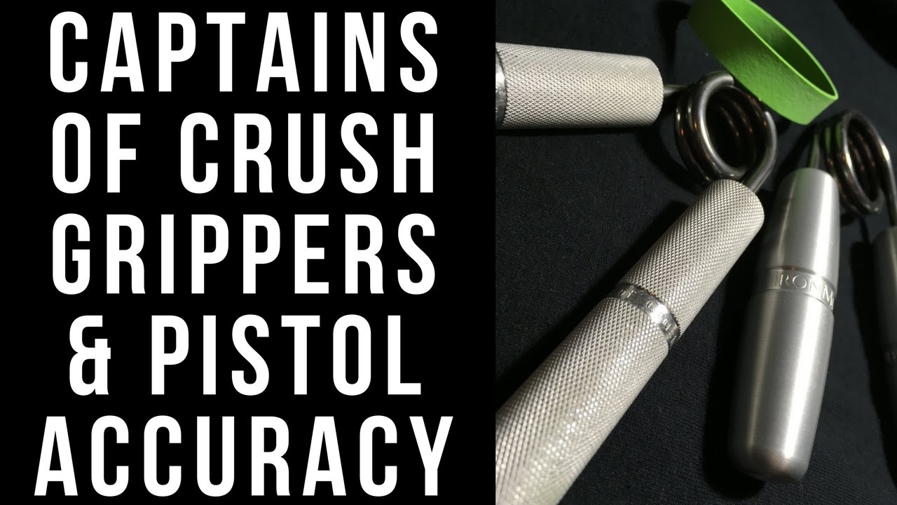 Captains of Crush® Grippers for handgun shooting